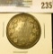 1913 Canada Silver Half-Dollar. VG.