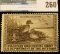 RW6 1939 Federal Migratory Bird Hunting and Conservation Stamp, not signed, no gum.