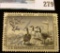 RW25 1958 Federal Migratory Bird Hunting and Conservation Stamp, signed, no gum.