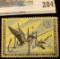 RW30 1963 Federal Migratory Bird Hunting and Conservation Stamp, signed, no gum.