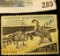 RW31 1964 Federal Migratory Bird Hunting and Conservation Stamp, signed, no gum.