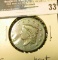1835 U.S. Large Cent, G, bent.