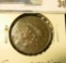 1837 U.S. Large Cent, VF, corrosion.