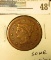 1849 U.S. Large Cent, Fine, some corrosion.