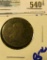 1804 DRAPED BUST HALF CENT.  THE REVERSE IS ROTATED TO THE RIGHT