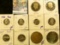 GOLD PLATED 1974 IKE DOLLAR, 1974-S PROOF IKE DOLLAR, 1983-S PROOF KENNEDY HALF DOLLAR, 1956 PROOF J