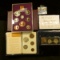 1970 BRITISH PROOF SET AND TWO PASSPRT STYLE BRITISH COIN SETS