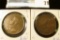 1918 & 1919 Canada Large Cents, VG.