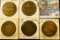 (5) Different Iowa Quasquicentennial Medals, includes: Guthrie Center, Quasqueton, Denver, Independe