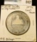 1876 Bridge Festival Oct. 9-10, 1976 #8 Proof Sterling Silver Medal from Wintersett, Iowa. 39mm.