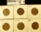 1909 P, 10 P, 11 P, 12 P, 13 P, & 14 P Lincoln Cents, all pre World War I