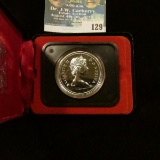 1975 Royal Canadian Mint Proof-like Silver Dollar.