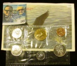 1988 Royal Canadian Mint Brilliant Uncirculated Set of Coins.