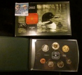 2002 Royal Canadian Mint (Family of Loons) Specimen Set.