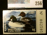 1987 Minnesota Department of Agriculture Migratory Waterfowl Stamp, mint, unsigned, with full tab. N