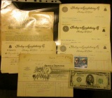 (3) 1894-1895 era Invoice and letters on letter head from 