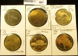 1999 Emmetsburg, Iowa Irish Dollar, Brass, BU, 39mm; 1891-1971 Fort Dodge, Iowa Brass Medal, BU, 39m