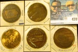 (5) Different Iowa Centennial Medals, includes: Modale, Mediapolis, Rockwell City Third Issue, Rowle
