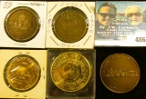 (5) Different Iowa Centennial Medals, includes: Fonda, Northboro, Mt. Auburn, Merrill, & Holland, Io