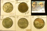1976, 77, 78, & 86 Winterset, Iowa Covered Bridge Festival Medals, all 39mm, BU.