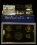 1971, 1976, AND 1978 PROOF SETS