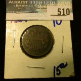 1864 TWO CENT PIECE