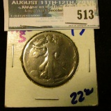 1920-S WALKING LIBERTY HALF DOLLAR