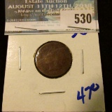 1866 SEMI KEY DATE INDIAN HEAD CENT