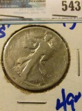 1919-S BETTER DATE WALKING LIBERTY HALF DOLLAR