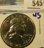 1963 PROOF FRANKLIN HALF DOLLAR