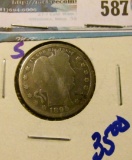 1895-S BARBER QUARTER