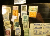 606.	A nice collection of Mint Condition postage Stamps from Canada, Costa Rica, Ruanda, & etc.