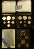1986 CANADIAN PROOF SET, 1974 CANADIAN COIN SET, AND 1972 CANADIAN MINT SET