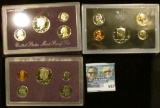 1971, 1972, 1976, 1987, AND 1989 PROOF SETS