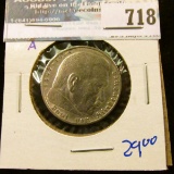 GERMANY 1937-A SILVER 2 MARK COIN WITH AN EAGLE AND SWASTIKA ON THE REVERSE