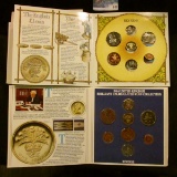 1984 BRITISHCOIN SET AND 1987 BRITISH COIN SET