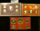 1976, 1980, AND 1989 PROOF SETS