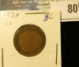 1920 Canada Small Cent.