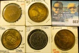 (4) Different Iowa Centennial Medals, includes: Fonda, Everly, Essex, Rhodes/Edenville, Iowa & 1916-