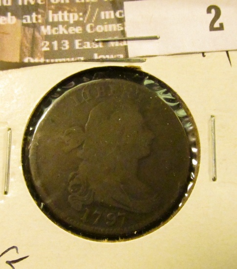 1797 Large Cent, Good.