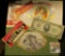 (5) Attractive near mint condition Cigar Box labels & a Series 1934C $20 Federal Reserve Note from S