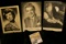 (3) different autographed B & W still Photos of famous Movie Stars including Ruth Hussey, Rocky Rock