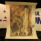 No. 477/1000 Water Color print of Luray Caverns, Va. along with a Paul Simon for President poster.