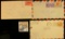 (3) Envelopes WWII Censored Mail.