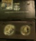 1989 S Bicentennial of Congress Two-Coin Proof Set in original case of issue. Contains the Silver Do