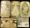 (4) Different non-dated One Ounce .999 Fine Silver Ingots.