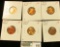 1962 P, 63 P 64 P, 69 S, 70 S LD, & 71 S U.S. Proof Lincoln Cents.
