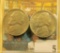 Pair of 1938 S Jefferson Nickels, both grade at least EF-AU, maybe slightly better.