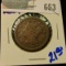 1851 BRAIDED HAIR LARGE CENT