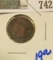 1866 SEMI KEY DATE INDIAN HEAD CENT